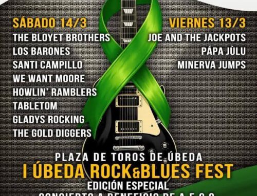 Este fin de semana se celebra el ROCK & BLUES FEST DE ÚBEDA en favor de la Asociación Española Contra el Cáncer